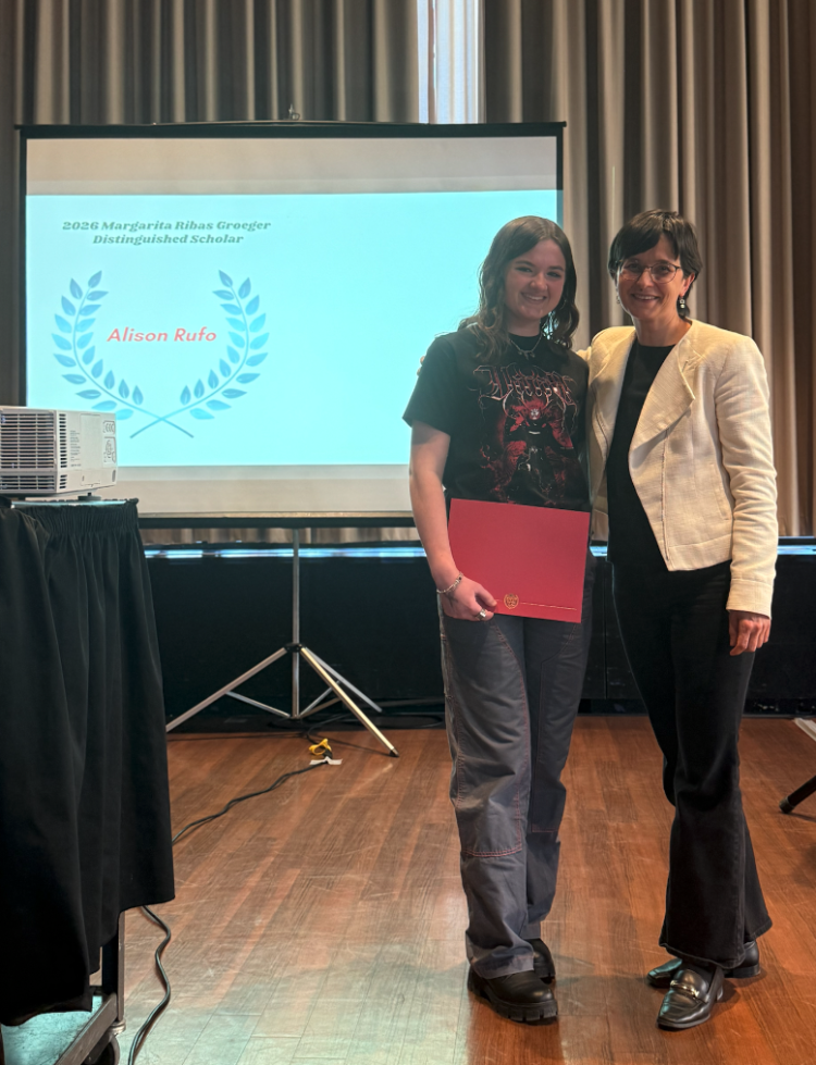 Alison Rufo (Left) and Maria Khotimsky (Right), Senior Lecturer in Russian