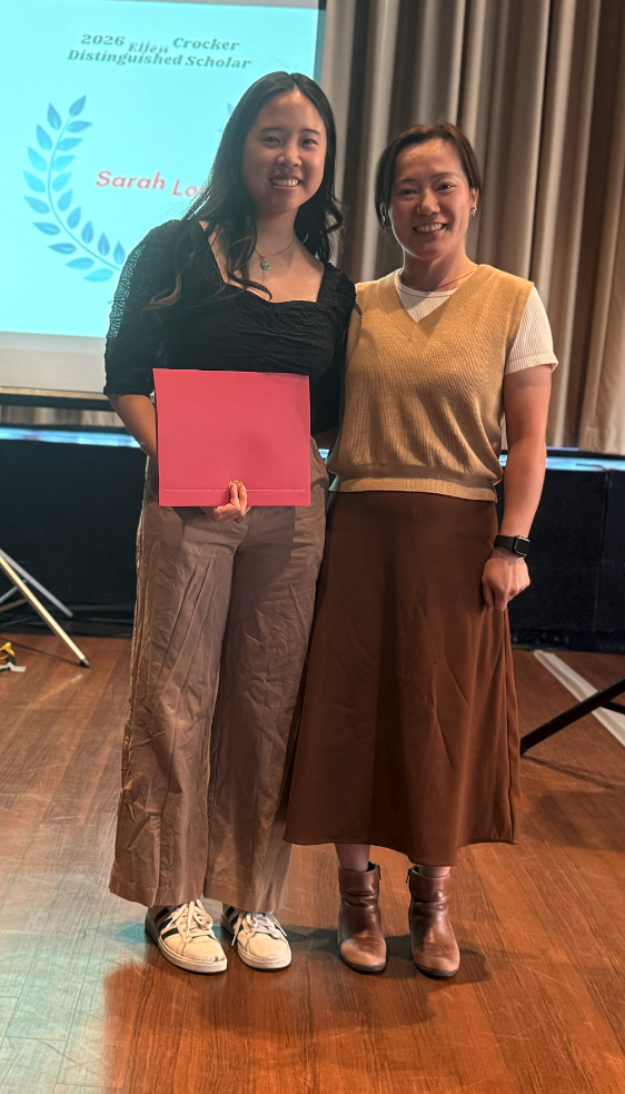 Sarah Lov(Left) and Panpan Gao(Right), Lecturer in Chinese